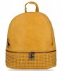 BEE BAG Modny Plecaczek Damski Dolly Żółty